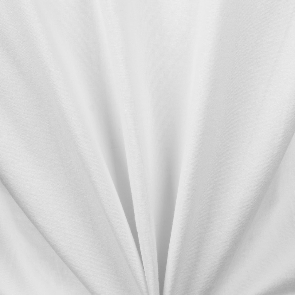 عکس از پارچه تیشرت طرحدار سفید 00201008 - ریبون