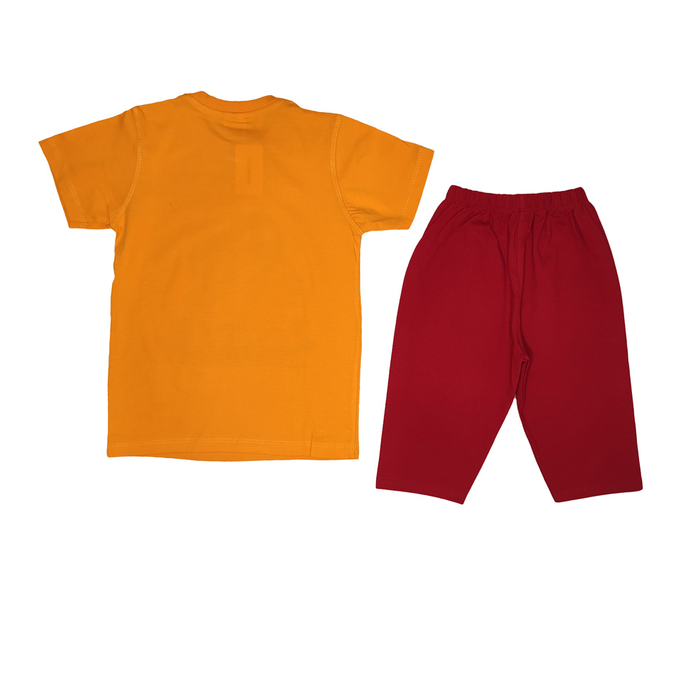 خرید ست بچگانه نارنجی و قرمز 00501013 - ریبون