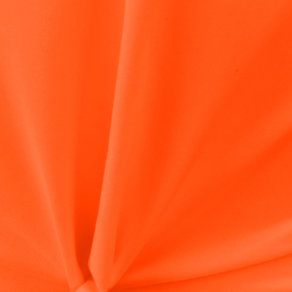 عکس از پارچه تیشرت زنانه آستین کوتاه نارنجی 00401041 - ریبون