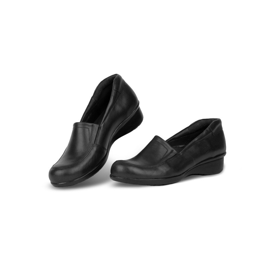 عکس از یک جفت کفش راحتی زنانه مشکی 00701027 - ریبون