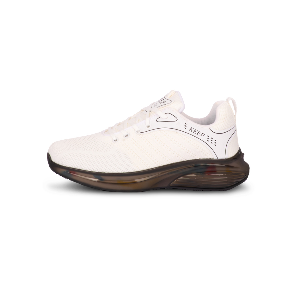 کفش ورزشی مردانه کد 00801001 سفید - ریبون