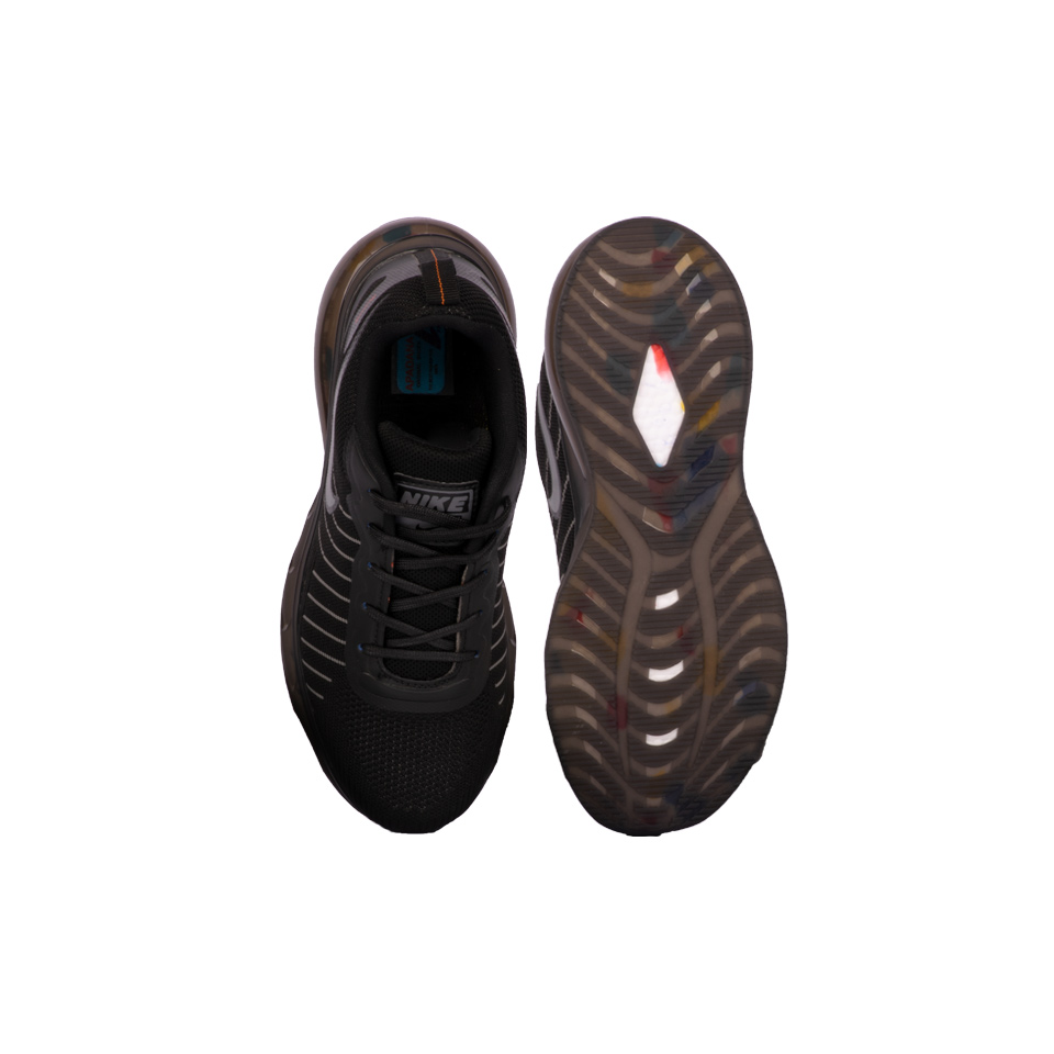 عکس از کفش ورزشی مردانه کد 00801002 مشکی - ریبون