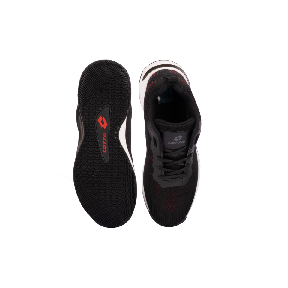 زیره و رویه کفش ورزشی مردانه کد 00801003 مشکی - ریبون