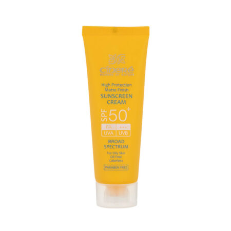 کرم ضد آفتاب سینره بیرنگ spf50 مناسب پوست چرب و مختلط حجم 50ml