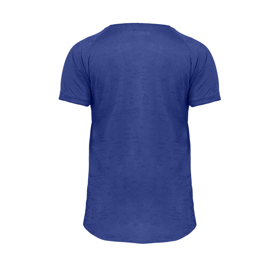 خرید تیشرت زنانه آبی استقلالی ورزشی کد 00401057 طرح نایک - ریبون