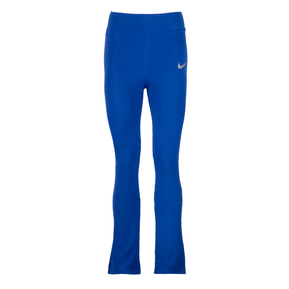 شلوار ورزشی لگینگ زنانه دمپا، آبی طرح نایکی کد 00402035 - ریبون