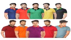 تیشرت یقه‌دار
