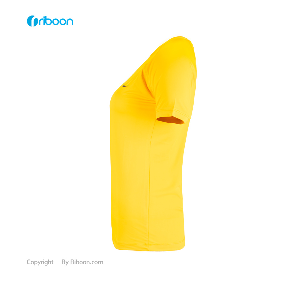 قیمت تیشرت اسپرت زنانه زرد پرتقالی کد 00401074 - ریبون