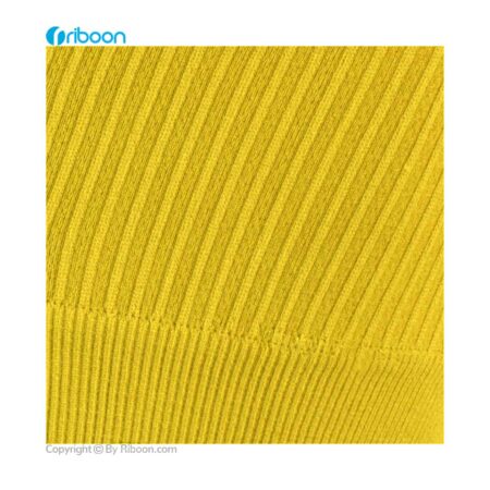 خرید و قیمت نیم تنه زنانه ورزشی پشت ضربدری زرد چرک 00405098 - ریبون