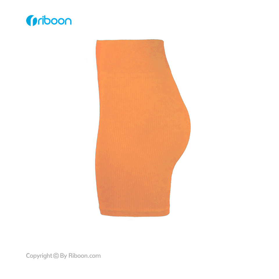 خرید بایکر زنانه رنگ نارنجی 00406022 - ریبون