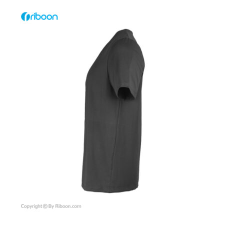 قیمت تیشرت مردانه چاپی مشکی 00301081 - ریبون