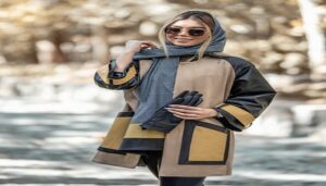 ست کردن شال با پالتو