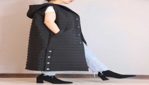 راهنمای ست کردن پافر مشکی