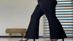 ست کردن شلوار دمپا گشاد