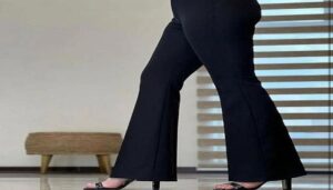 ست کردن شلوار دمپا گشاد