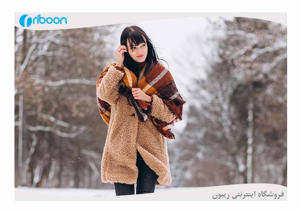  پالتو پشمی قهوه ای