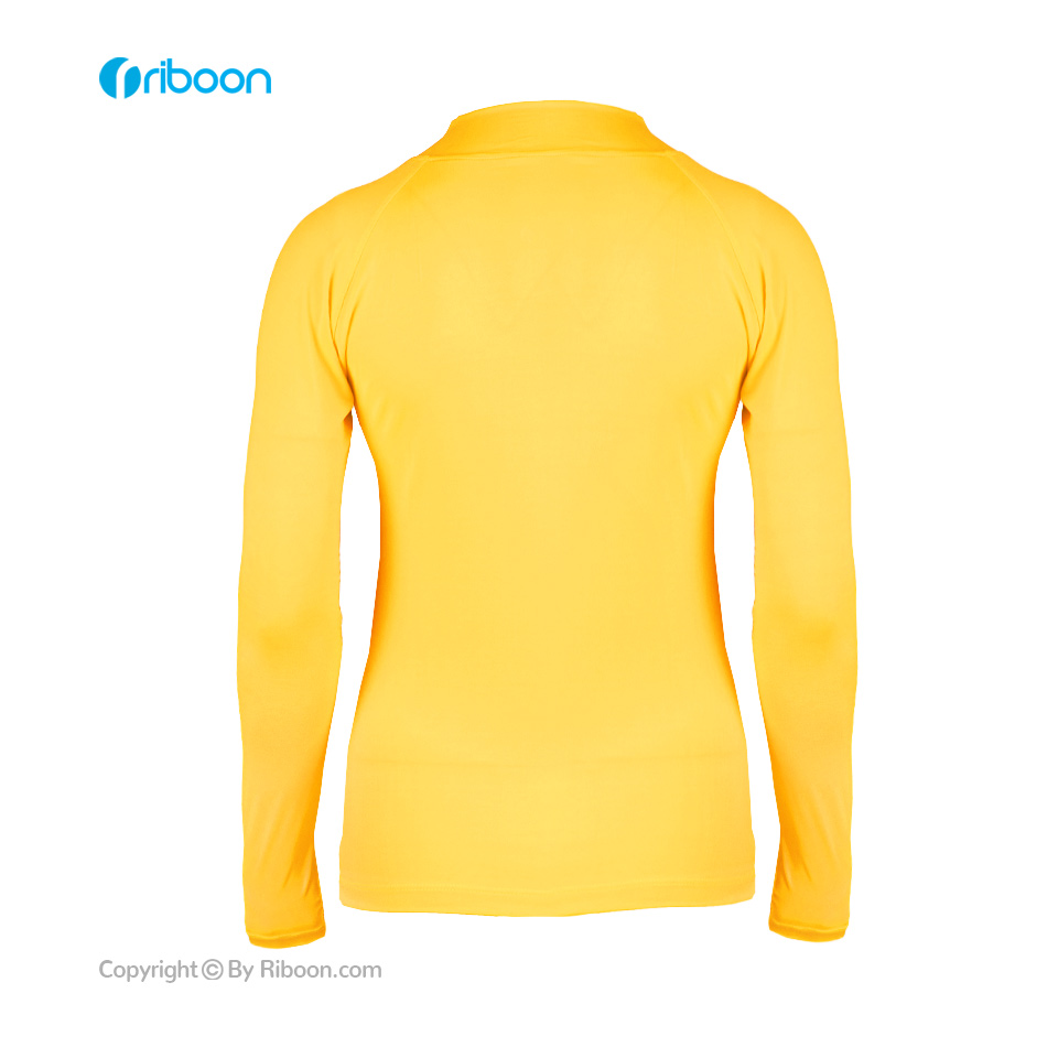 خرید نیم زیپ ورزشی زنانه زرد مدل نایکی - فروشگاه اینترنتی ریبون