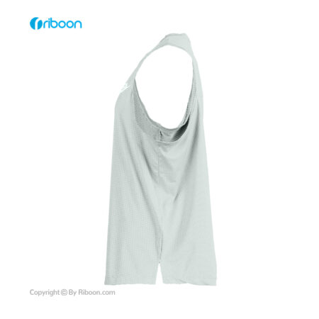 قیمت تاپ آستین حلقه ای مردانه اسپرت پارچه باتیس یقه گرد سبز روشن 00304061