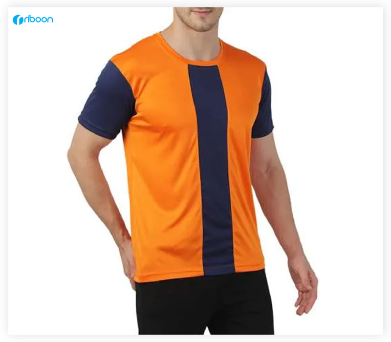 تیشرت ورزشی مردانه نارنجی