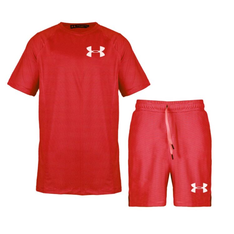 ست تیشرت و شلوارک ورزشی کد 302048