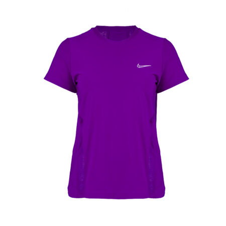 بهترین انواع تیشرت ورزشی زنانه توردار بنفش 00401116