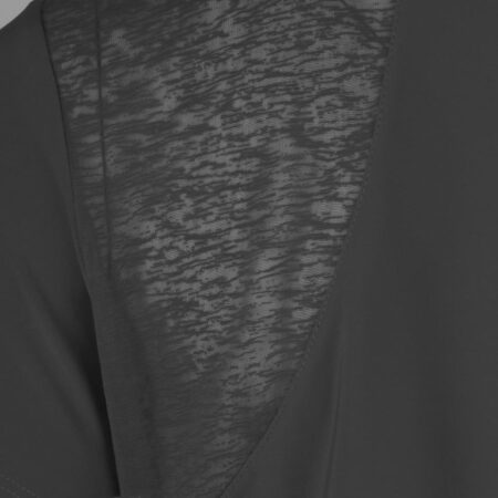 حراج تیشرت ورزشی زنانه توردار مشکی 00401118