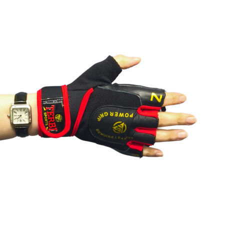 دستکش بدنسازی زنانه مدل مچ بند دار کد 1304024
