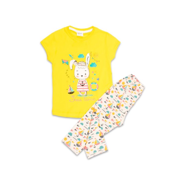 ست تیشرت شلوار دخترانه کد 501036