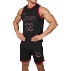 ست حلقه ای و شلوارک Lakers لیکرز کد 302101