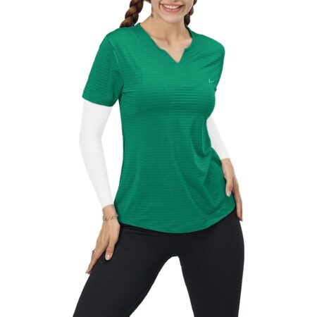 تیشرت ورزشی زنانه مدل یقه دلبری کد 401358