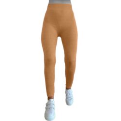 لگ ورزشی زنانه سیملس کبریتی کمر گن کد 402368