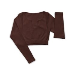 نیمتنه آستین بلند سیملس کبریتی کد 405326