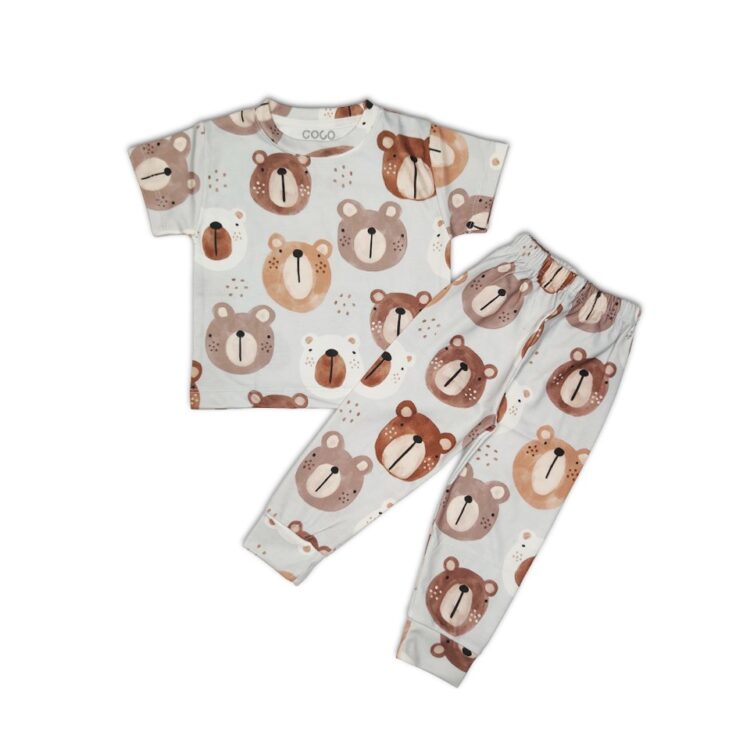 ست تی شرت و شلوار بچگانه کد 507006