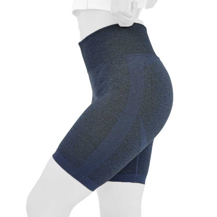 شلوارک ورزشی سیملس مدل پشت چین دار کد 403203