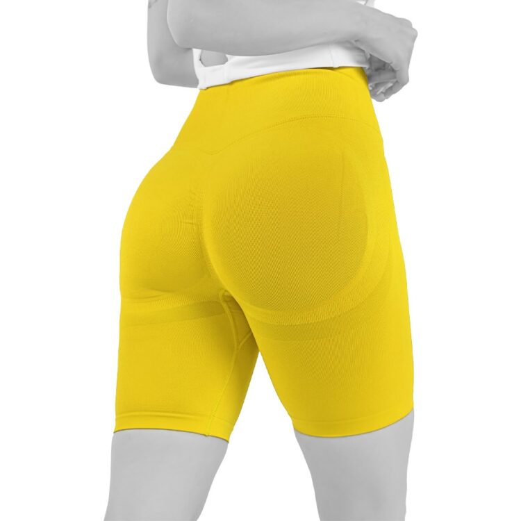 شلوارک ورزشی سیملس مدل پشت چین دار کد 403207