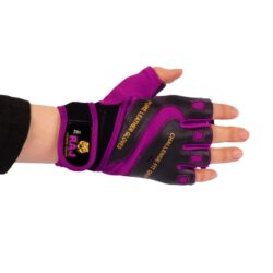 دستکش بدنسازی راج Raj زنانه با کفی چرم طبیعی مدل 102 کد 1304113