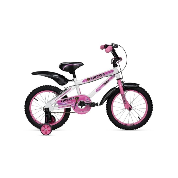 دوچرخه چیاوا مدل دنیز سایز طوقه 16 اینچ رنگ سفید صورتی کد 1307031