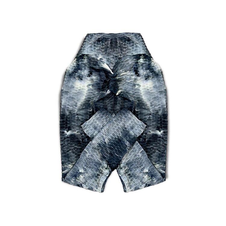 لگ ورزشی زنانه آنتی سلولیت مدل پشت چین دار کد 402409