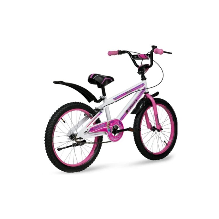 دوچرخه چیاوا مدل دنیز سایز طوقه 20 اینچ رنگ سفید صورتی کد 1307046