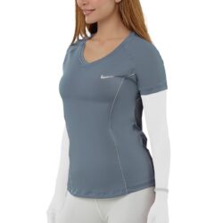 تی شرت ورزشی زنانه مدل یقه هفت کد 401448