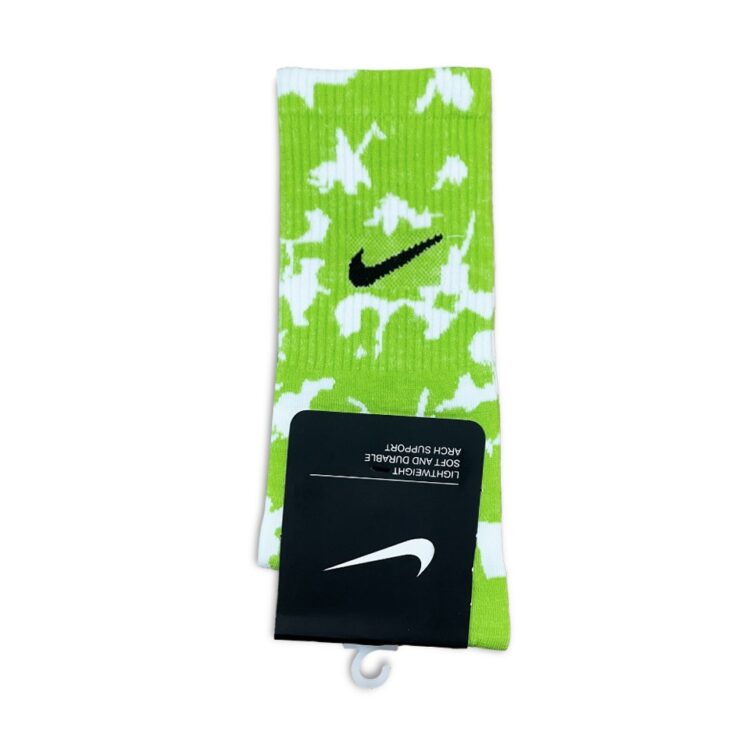 جوراب ورزشی ساق بلند نایکی مدل چریکی روشن کد 901061