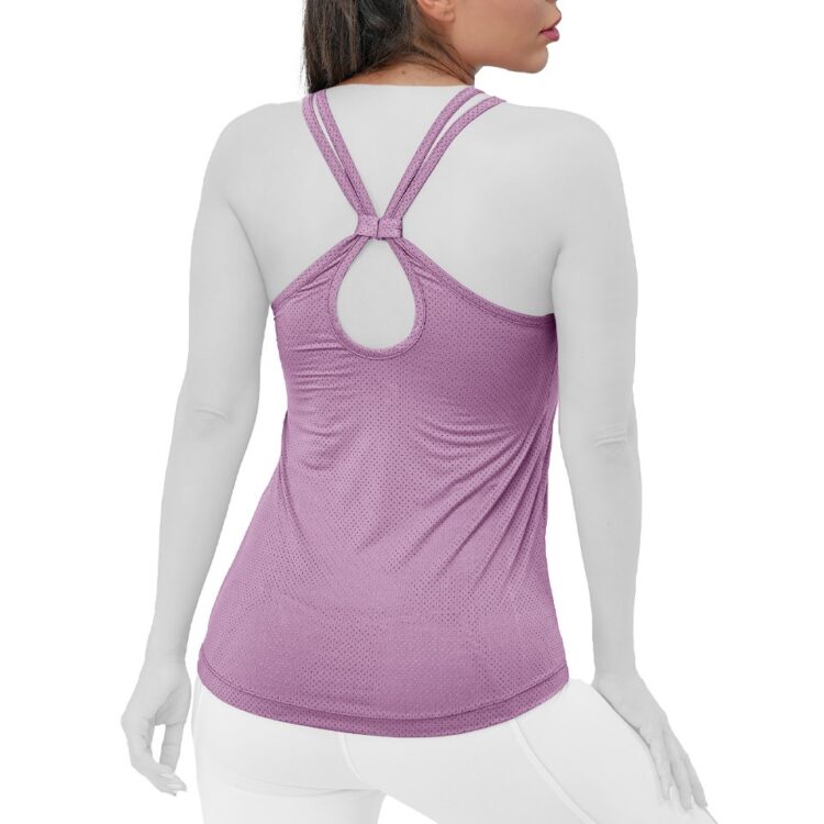 تاپ ورزشی زنانه مدل پست اشکی کد 404271