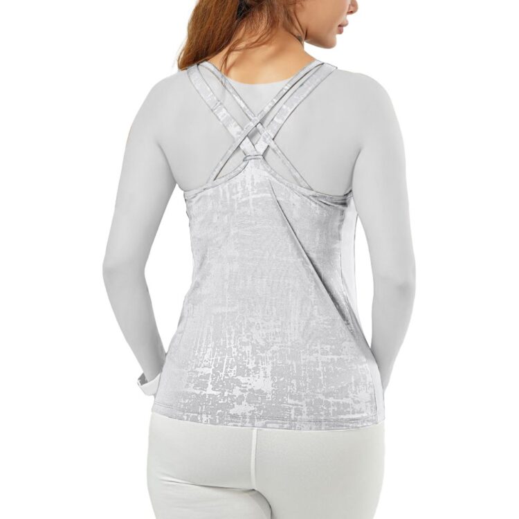 تاپ ورزشی زنانه مدل بندی کد 404296