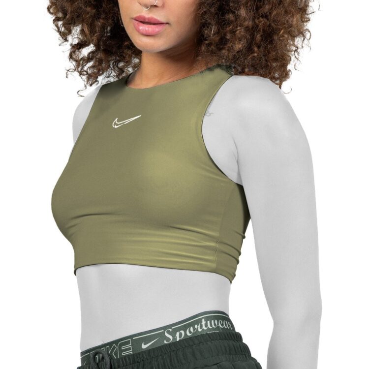 کراپ ورزشی زنانه مدل آستردار کد 405410