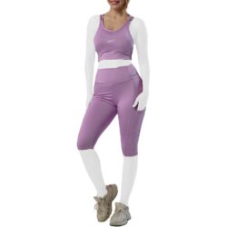 ست  بایکر نیم تنه ورزشی زنانه کد 406182