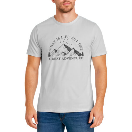 تیشرت بیسیک طبیعت گردی مردانه کد 301245