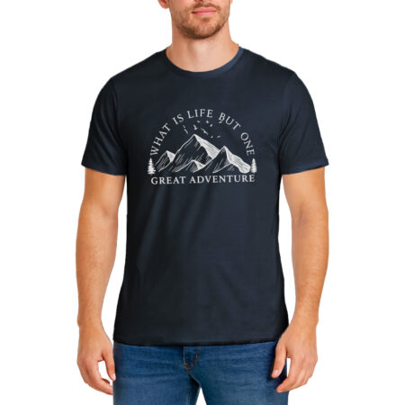 تیشرت بیسیک طبیعت گردی مردانه کد 301264