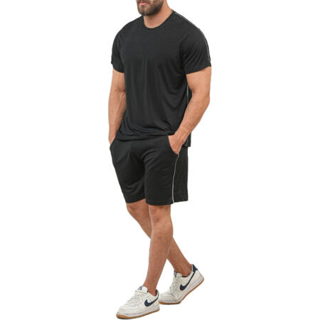 ست تیشرت و شلوارک ورزشی مردانه کد 302131