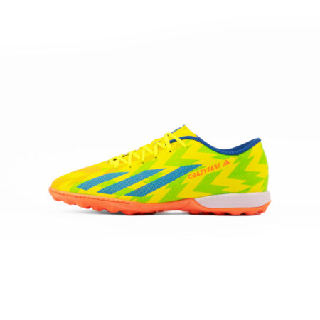 کفش فوتبال کريزی CRAZY رويه چرم طبيعی با کفی EVA و زيره رابر مدل کتانی چمن مصنوعی کد 803028