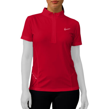 تيشرت نيم زيپ ورزشی زنانه کد 401532